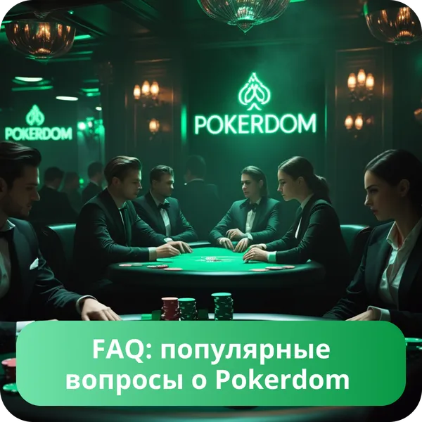 FAQ: популярные вопросы о Pokerdom